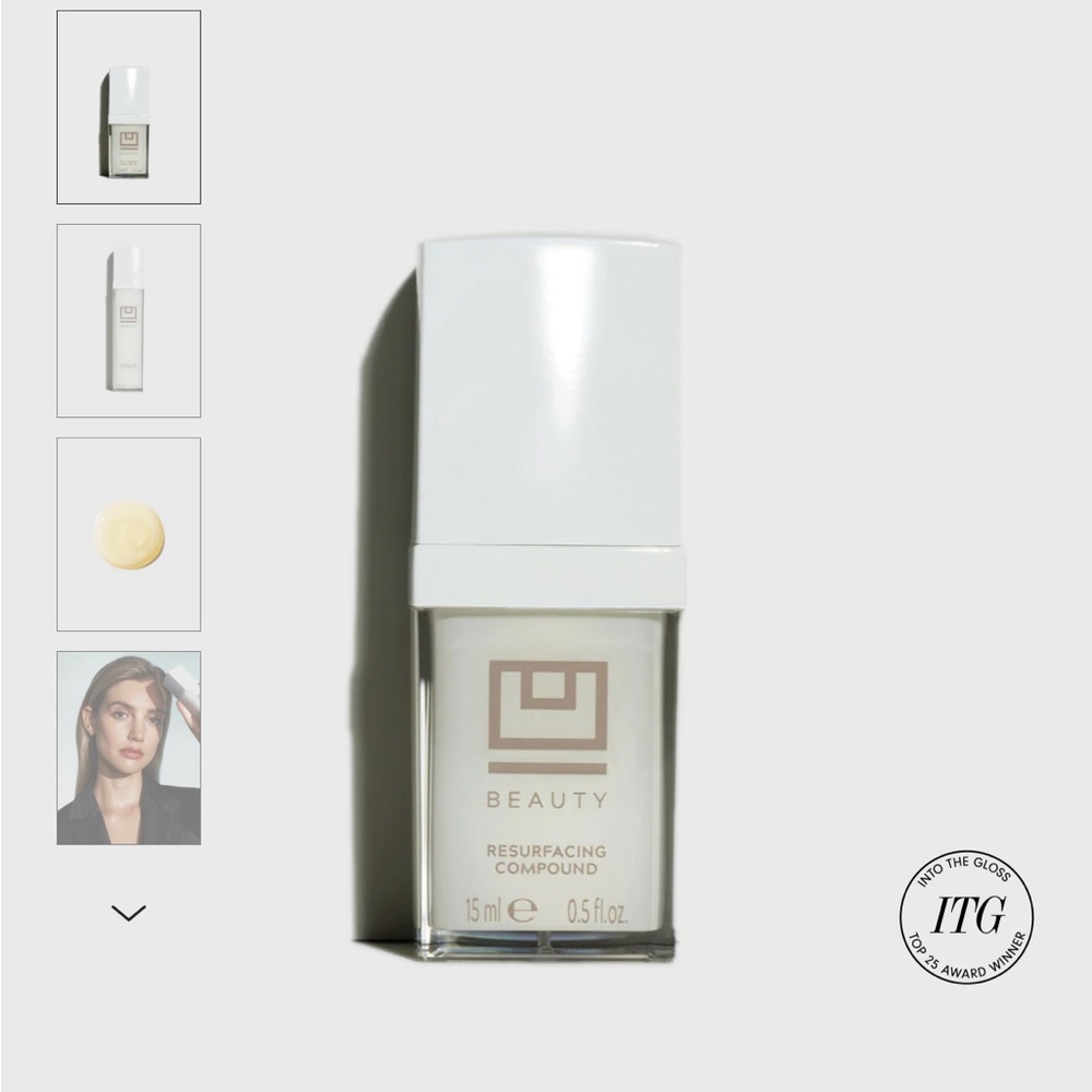 U Beauty Resurfacing Compound -NIB - 15 ml